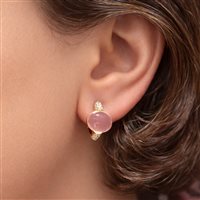 Boucles d'oreilles Lucos Femme in Argent ESOR C85-ROSA